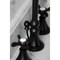 Kingston Brass KS2980BEX Essex Widespread Bathroom Faucet W/ Brass Pop-Up, Matte Black KS2980BEX - alternate 5